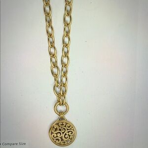 Brighton Contempo Medallion Charm Necklace NWT $128